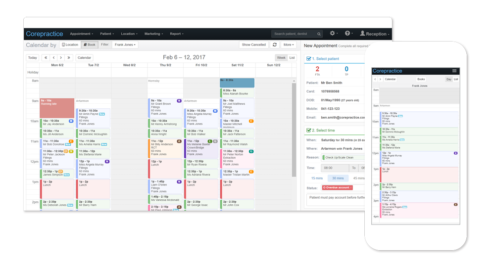 Streamlined Appointment Schedule